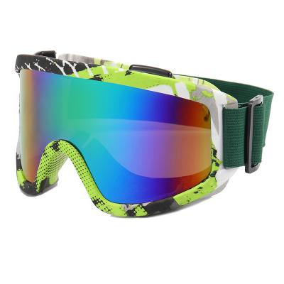 China Men's Fashion Mountaineering Sports Adult Outdoor Glasses Protect Adjustable Band Ski Goggles Windproof Breathable Eyes for sale