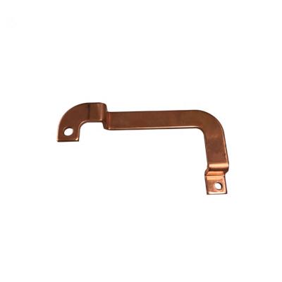 China High Quality Custom Copper Tin Plate Copper Stampings Chrome Plating Electrical Metal Copper Stamping Parts for sale