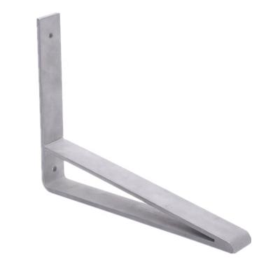 China Ningbo Stainless Steel Factory Triangle Bracket Sheet Iron Welding Wall Custom Shelf Bracket for sale