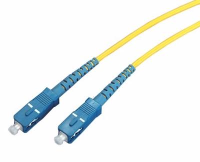 China Lowest Price Customized SM Network Level Fiber Optic Patch Cable SC-SC UPC for sale