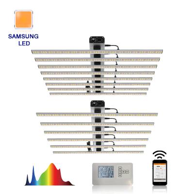 China Seed Planting New Design Adjustable Plant LED Grow Light Bar IP65 650w LED Grow Light Lm301H For Horticulture Indoor Plants Hydroponics Growing for sale