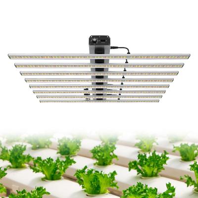 China Seed Starting IP65 Waterproof Full Spectrum UV LED Grow Lights Lm301B 650W 760W 1000W Greenhouse Hydroponic LED Bar Light For Medicinal Plants for sale