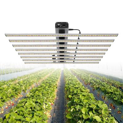 China Seed Starting Dropshipping Greenhouse Grow Light Waterproof Full Spectrum 650w 760w 1000w Indoor Grow Light Fixture Plant Foldable Lamp for sale