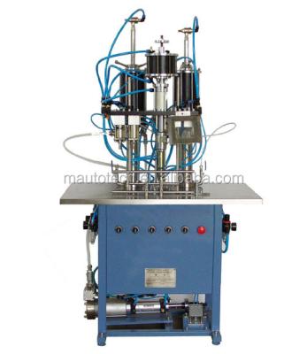 China Chemical Aerosol Can Semi Automatic Aerosol Filling Machine for sale