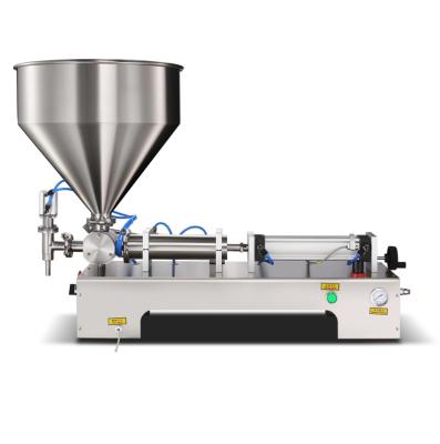 China Food Semi Automatic Cosmetic Cream Filler / Cosmetic Cream Piston Filling Machine For Paste Liquid en venta