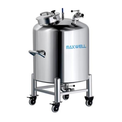 China Stainless Steel Liquid Agitator Mixer Tank For Large Mixer Food Tanks Milk Mixer Mixing Tank for sale