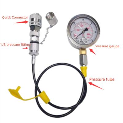 China Machinery Repair Shops For CAT Carter Quick Connector Female Head Excavator Pressure Gauge Pressure Hose Connector Hydraulic Pump Male Test Connector for sale