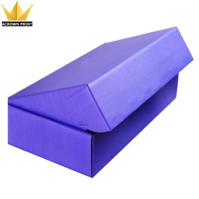 China Recycled Mailing Mailer Box Custom Packaging Logo Printing Folding Flat Corrugated Materials Recycled Manufacturer for sale