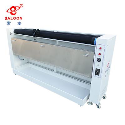 China Hot-selling ROOM semi-automatic fabric cloth small pre-shrinkage machine for sale