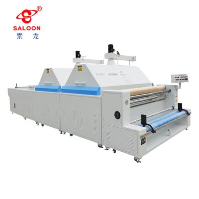 China High Effeciency With Electric-eye Knitting / Woven Fabric And Jeans Fabric Top Shrink Machines for sale