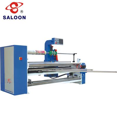 China With PLC Program Micro Automatic High Efficiency Fabric Roll Slitting Machine for sale