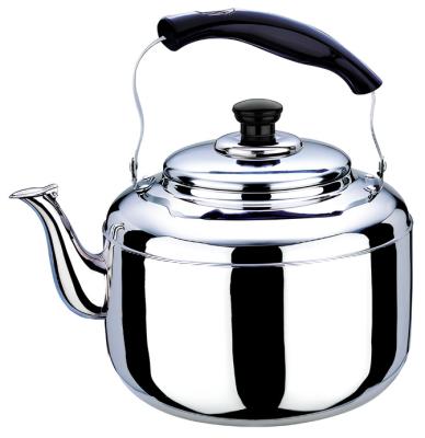 China Viable Wholesale Kettle Stainless Steel Kettle Large Capacity Kitchen Tea Kettle Classic Stovetop Teapot for sale