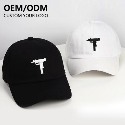 China COMMON Wholesale Adjustable Empty Cotton Hats Manufacturer Custom Logo 5 Embroidered 6 Panel Fitted Color Mens Baseball Caps for sale