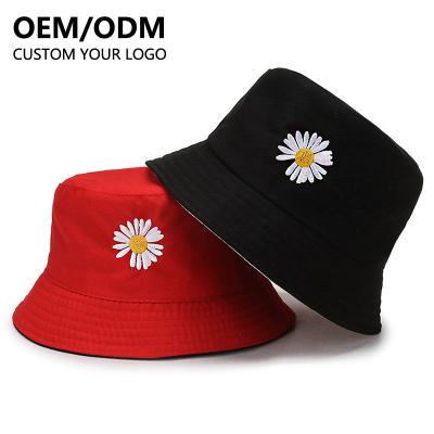 China Custom Made Brimless Bucket Hat Embroidery Logo Excellent Quality White Casual Summer Sunscreen Women Wholesale High Quality Hat Fitted Hat for sale