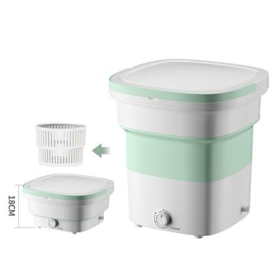 China Portable Bucket Mini Washing Machine Portable Automatic Mini Best Price Folding Mini Washing Machine for sale