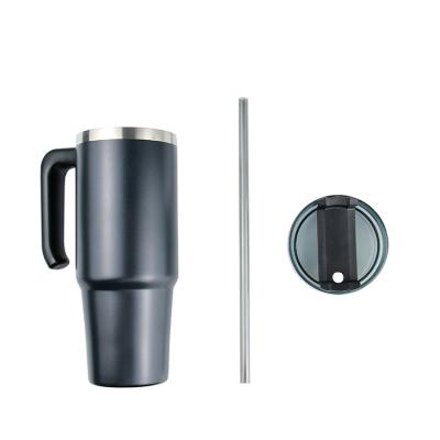 China All New Type Metal Straw Car Cup Customized Logo Car Thermos Mug Hot Price for sale