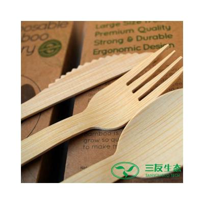 China household & Wholesale hot sale restaurant utensils set of buffet disposable bamboo utensils for sale