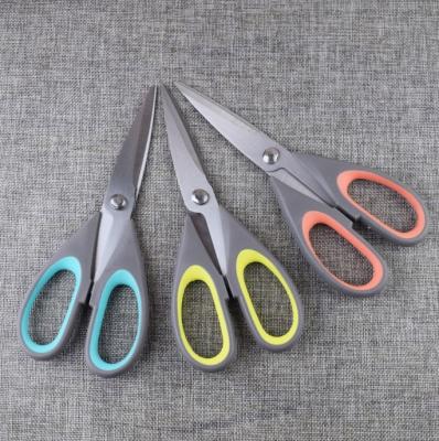 China Wholesale PP+TPR Kitchen Poultry Shears Scissors Stainless Steel Custom OEM Customized Logo Package GUA Handle Item Packing Pcs Design for sale