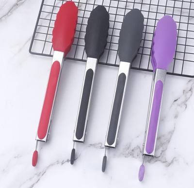 China Sustainable Colorful Stainless Steel Food Clip Bread Clip Kitchen Utensils for sale