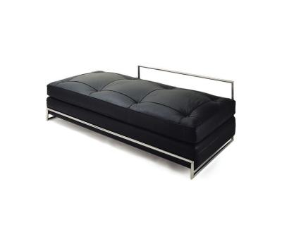 China Quadro tubular do Daybed cinzento clássico moderno destacável de couro de Eileen do sofá à venda