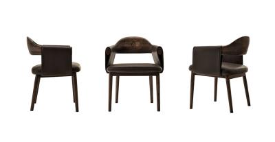 China Luxury Larzia Armchair For Decorating Dining Room Customized Size for sale