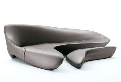 China Moon Shaped Modern Classic Sofa / Zaha Hadid Half Moon System Sofa for sale