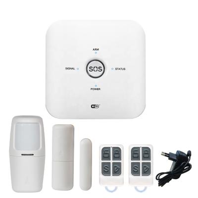 China 2021 Hot Sale Tuya WiFi GSM Smart Wireless Alarm System PST-10GDT PST-10GDT for sale