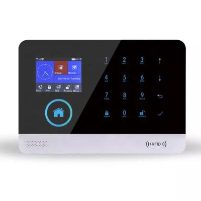 China 2021 Hot Selling ABS Tuya Smart WiFi GSM Wireless Alarm System PST-WG103T for sale