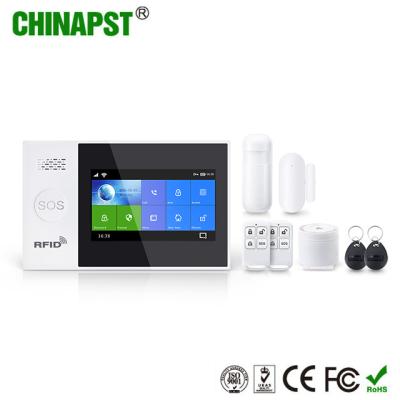 China 2021 High Quality PST-WG107T PST-WG107T LCD Display Tuya Smart Wifi GSM Alarm System 4.3 Inch Touch Screen for sale