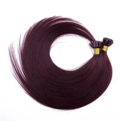 China Silky Straight Wave Remy Cuticle Aligned Hair Wholesale Russian Pre Bonded Keratin U Tip Hair Extension for sale