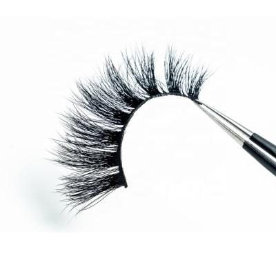 China Full Faux Mink Lashes Private Label Natural Mink Eyelashes Wholesale Mink Eyelash 3D Vendor for sale