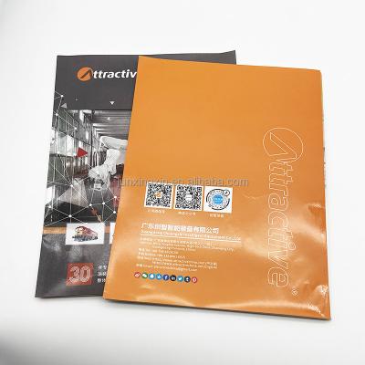 China Custom Size Design Cheap Custom Brochure Catalog Flyer CMYK Printing Fashionable Brochure Booklet Magazine for sale