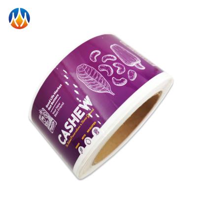 China Waterproof Professional Quality Roll Packaging Label Sticker Printing for sale