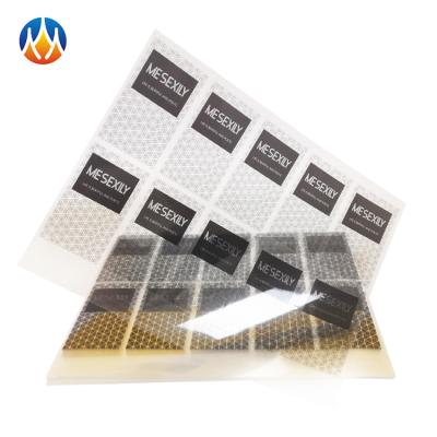 China Custom Color Clear Transparent High Quality Waterproof Logo Custom Labels for sale