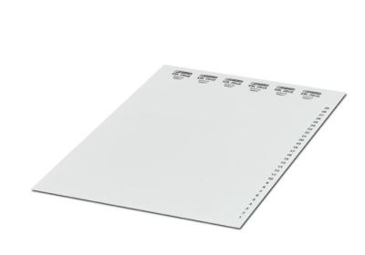 China Phoenix Contact ESL 29X8 0808257 LARGE FORMAT INSERT STRIP PERFORATED ESL Series for sale