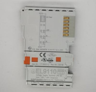 Chine Beckhoff EL9110 Terminal d'alimentation potentielle 24 V CC avec diagnostique à vendre