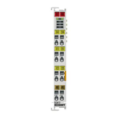 Cina EL2612 Beckhoff. EtherCAT Terminal, uscita del relè a 2 canali, 125 V AC, 30 V DC, 0,5 A AC, 2 A DC. in vendita