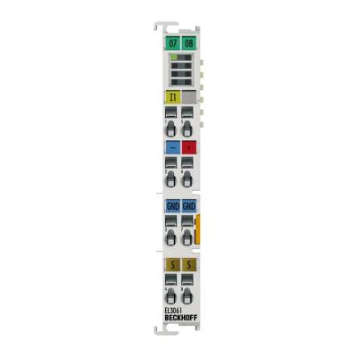 Cina Beckhoff EL3061 Terminale EtherCAT con ingresso analogo a 1 canale, tensione, 0...10 V, 12 bit in vendita