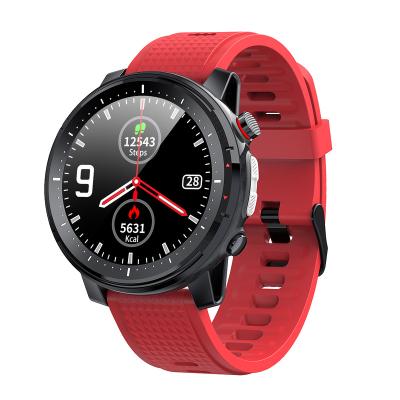 China 2021 Model L15 Touch Screen Microwear OEM Sports Style With Torch For Men Wrist Smart Watch for sale