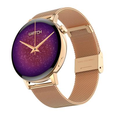 China 2022 New GT3mini 24 Hour NFC Touch Screen Heart Rate Monitor Smart Watch For Woman With Music Player Phone Watch for sale