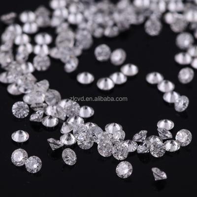 China Hpht Diamond 4.6-5.0mm DEF VS+ CVD Rough Diamond Small Diamond Wire Saw Round Brilliant Cut for sale