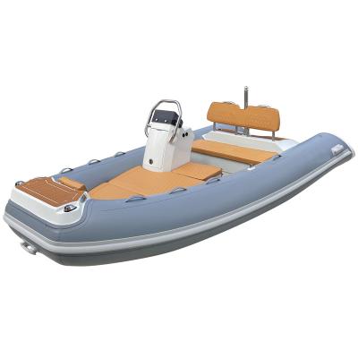 China CE 360cm Sport Range12ft 3.6m Hypalon V Hull Aluminum Inflatable Aluminum Deep Sport Rib Boat for sale