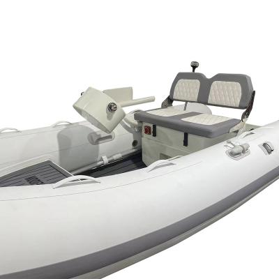 China Hot Selling ORCA PVC Hypalon Aluminum Aluminum Inflatable Boat Factory Wholesale Price Rib Boat 310 for sale