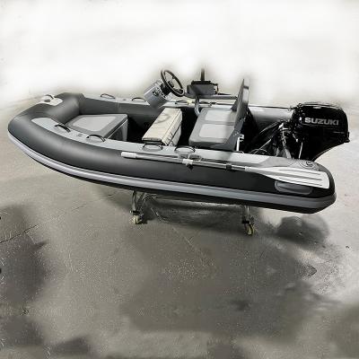 China Hot Sale ORCA Rib Boat Classic CL340 11ft Hypalon Boat Factory Wholesale Price PVC 3.4m Aluminum Aluminum Inflatable Fishing Boat for sale