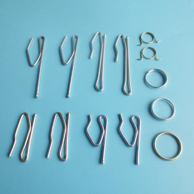 China Decorative Pin Curtain Hooks For Pinch Pleated Curtain Hook Rings New Morden Design Luxury Metal And Loop Curtain for sale