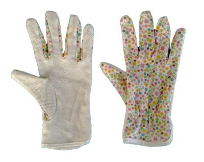 China Comfortable Popular Korea Flower Gloves Or Garden Working Gloves for sale