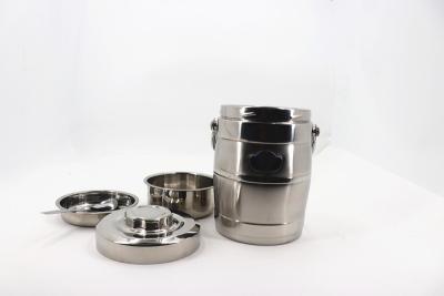 중국 1.0L 스테인리스 Bento 상자, ECO - FriendlyStainless 강철 음식 콘테이너 판매용