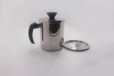 China 1.3l / Kaffeetasse des Edelstahl-1.6l mit Deckeln, Edelstahl-Tee-Schalen zu verkaufen