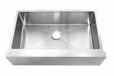 China 35''X 21'' Stainless Steel Kitchen Sinks Long Using Life Single Bowl Type for sale