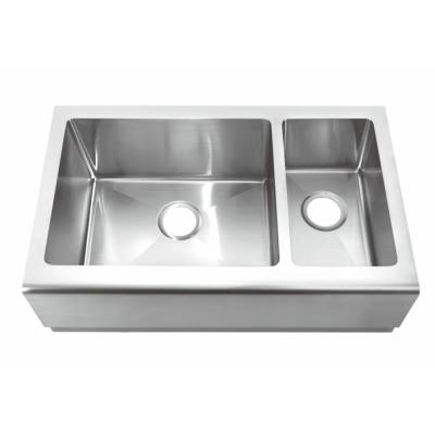 China 100% Perfect Fit Modern Apron Sink Stainless Steel Smooth Satin Finished for sale